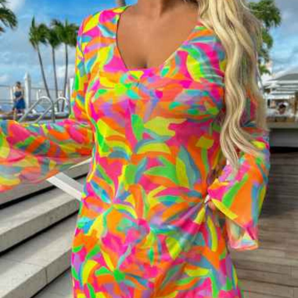 HOST PIC💛🩷🧡 SHOW ME YOUR MuMu Santos Mini Cover Up $148 💛🩷🧡